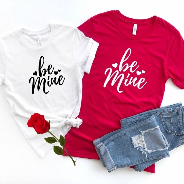 Be Mine Shirt, Valentines Day Shirt, Valentines Shirt For Women