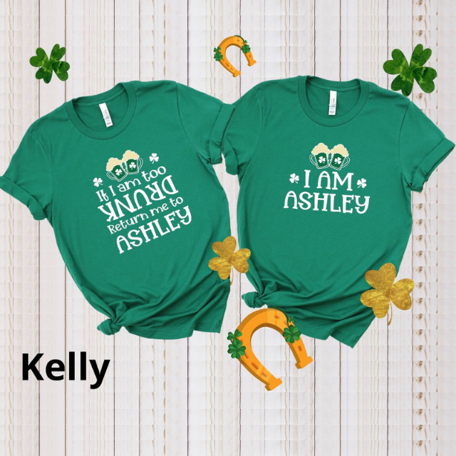 If I am too drunk Return me to Shirts, St Patrick's Day Couple Shirts