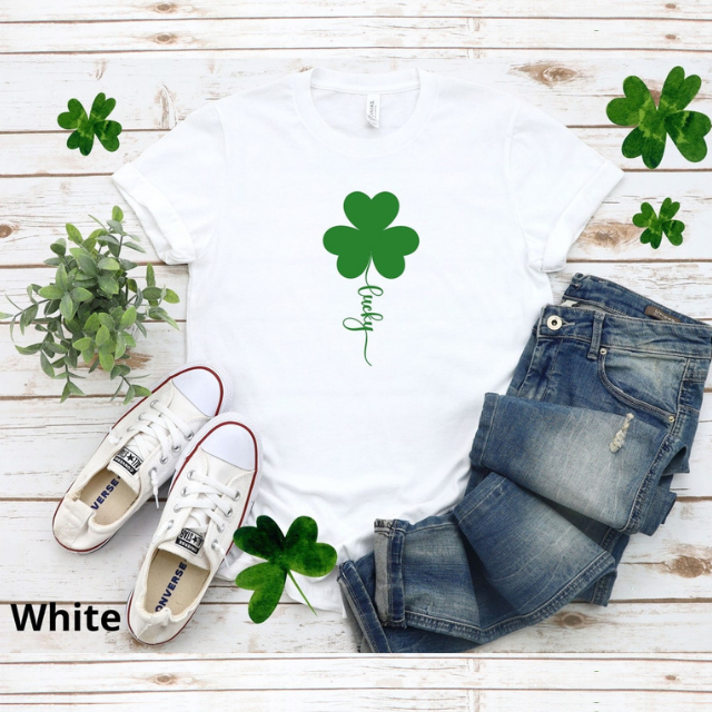 Lucky Shirt, St Patrick's Day Shirt, Shamrock Shirt