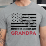 Reel Cool Grandpa Shirt, Fishing Grandpa Shirt, Gift For Grandpa, Fathers Day Gift