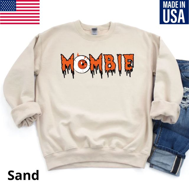 Mombie Sweatshirt, Halloween Sweatshirt, Funny Halloween Mom Sweatshirt