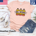 Personalized Pencil Teacher Shirt, Gift For Teacher, Teacher Appreciation Shirt