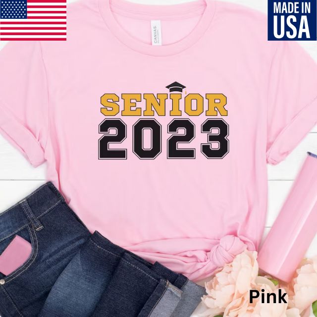 Custom Senior 2023 Shirts, College Senior Shirt, Senior Class Of 2023