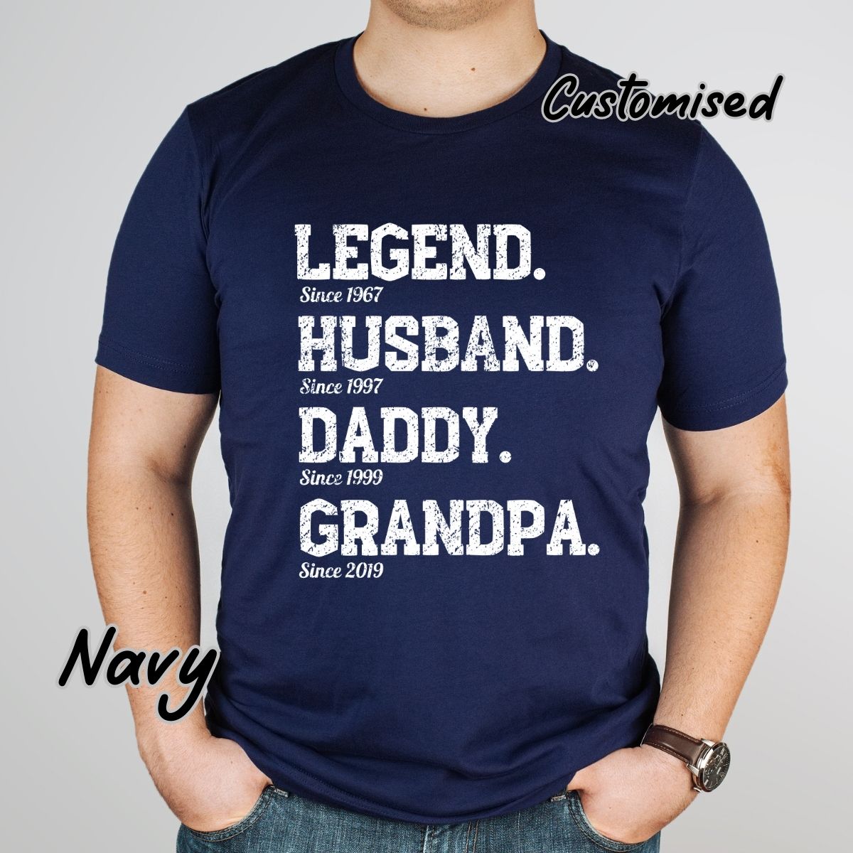 Legend Husband Daddy Grandpa Shirt