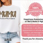 Personalized Leopard Mama Sweatshirt With Kids name