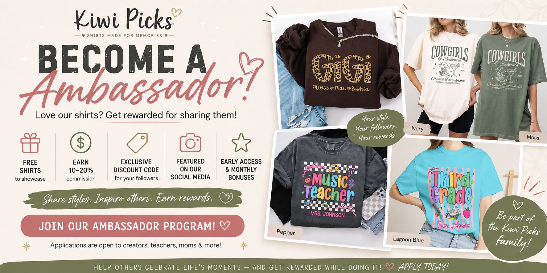 Become a Kiwi Picks Ambassador